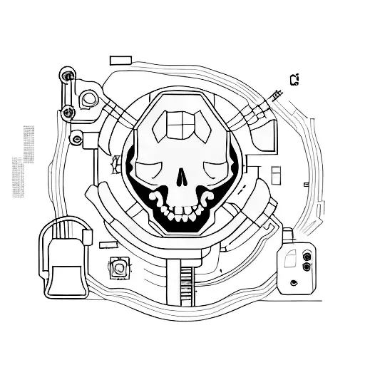 motherboard and cpu tattoo design idea