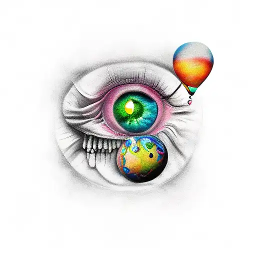 depression tattoo design idea