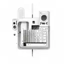 keyboard  tattoo design idea