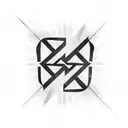 checkered flag with shifter tattoo design idea