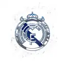 Real Madrid Logo  tattoo design idea