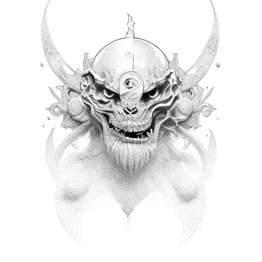 god, creation, fate tattoo design idea