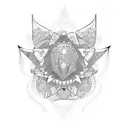 guilt tattoo design idea