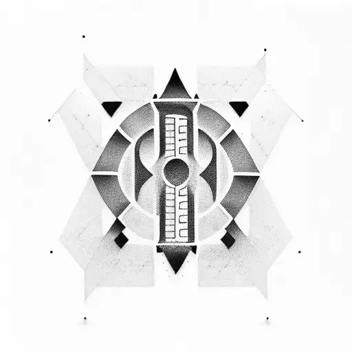 number 15 in morse code tattoo design idea