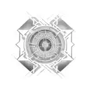 morse code 15 tattoo design idea