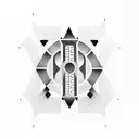 number 15 in morse code tattoo design idea