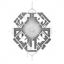 number 15 in morse code tattoo design idea