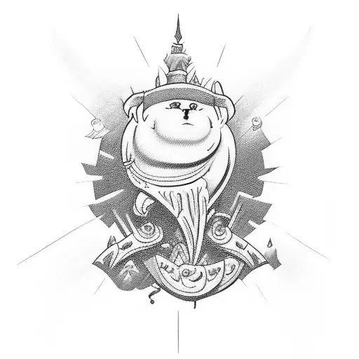 panic from hercules Disney  tattoo design idea