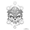 panic from hercules Disney  tattoo design idea