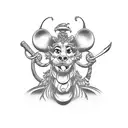 panic from hercules Disney  tattoo design idea