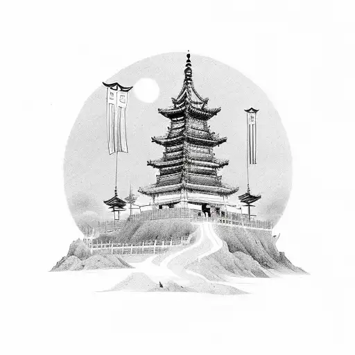 Swedish ancestors, English ancestors and a little bit of Chinese Culture tattoo design idea