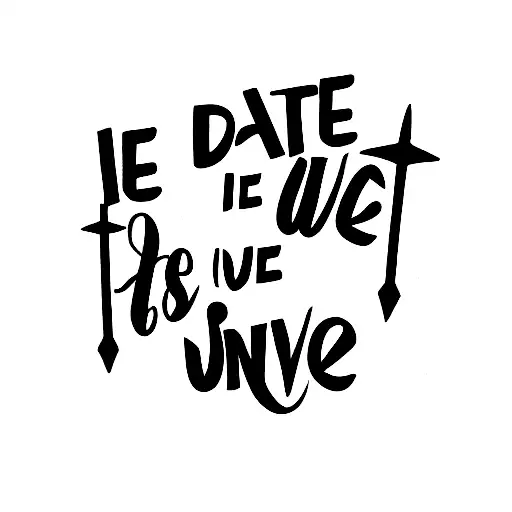 text "are the best days just the ones that we survive?" tattoo design idea