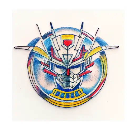 gundam tattoo design idea