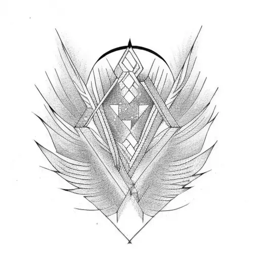 Phoenix ash tattoo design idea