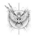 Phoenix ash tattoo design idea