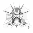 evangelion tattoo design idea