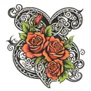 eternal love script tattoo tattoo design idea