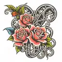 eternal love script tattoo tattoo design idea