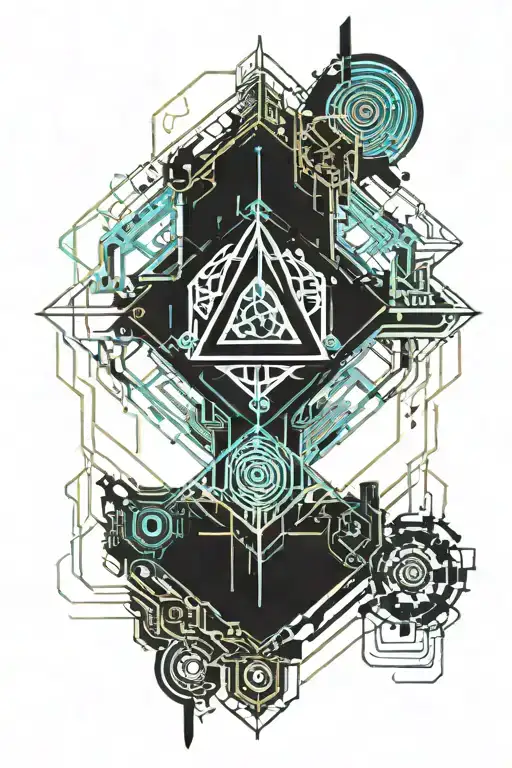 adam creation tattoo design idea