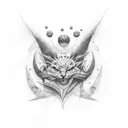 loss tattoo design idea