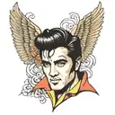 Elvis  tattoo design idea