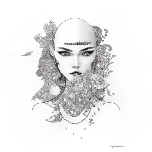 selfcare + weightloss + feminine + unique + self improvement + positive change tattoo design idea