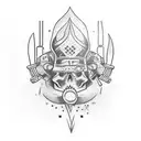 a tattoo that says Let 'em cook tattoo design idea