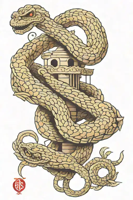 Join or Die tattoo design idea