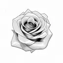 Rose with 2006 and barb wire  tattoo design idea