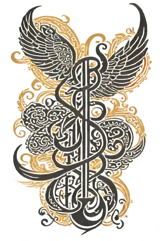 arabic calligraphy tattoo tattoo design idea