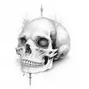 In an eternal cycle, Carpe Diem flourishes as the ephemeral celebration of life, while Memento Mori fades, reminding us  tattoo design idea