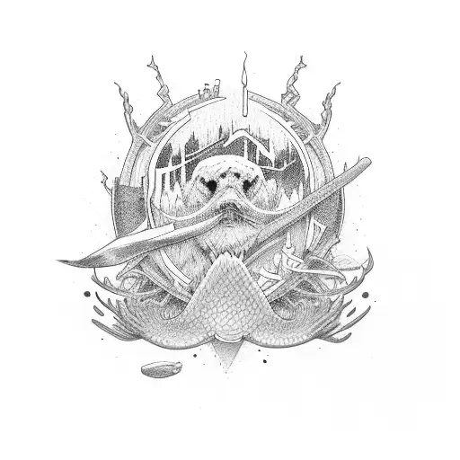 River Matthew Jenkins tattoo design idea