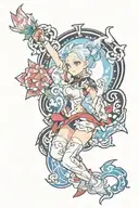 Re zero tattoo design idea