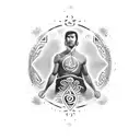 bruce lee maori tattoo design idea