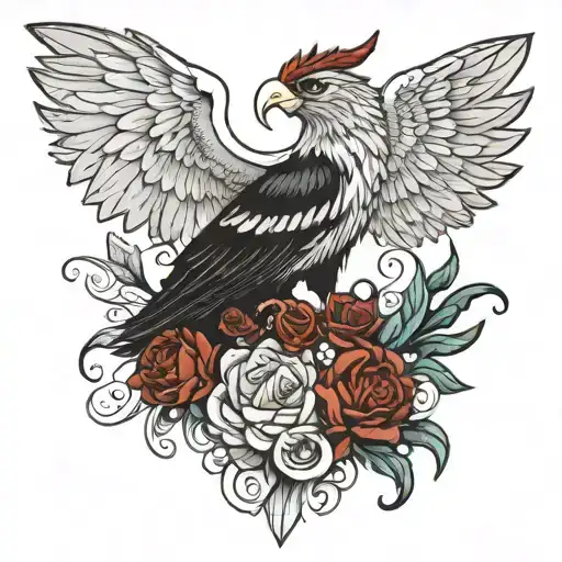 still i rise tattoo design idea