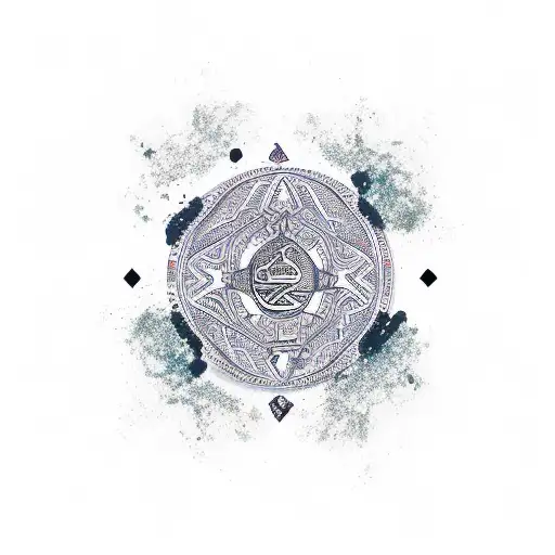 arabic tattoo design idea