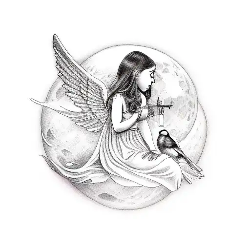 62 Angel Tattoos For Men and Women - Our Mindful Life