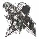 Destiny 2 phanton tattoo design idea