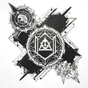 Destiny 2 phanton tattoo design idea