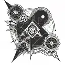 Destiny 2 phanton tattoo design idea