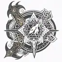 Destiny 2 Phanton tattoo design idea