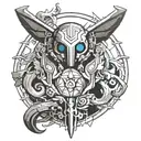 Destiny 2 Phanton tattoo design idea