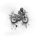 MS dhoni 7 name  tattoo design idea