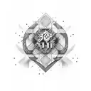 MS dhoni 7 name design tattoo design idea