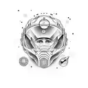 MS dhoni 7 name design tattoo design idea