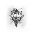 MS dhoni 7 tattoo design idea