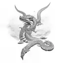 Jörmungandr tattoo design idea