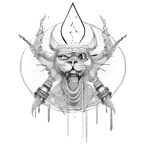 julius caesar tattoo design idea