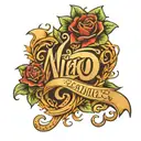 childs name tattoo tattoo design idea