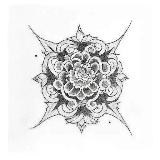 black clover tattoo design idea